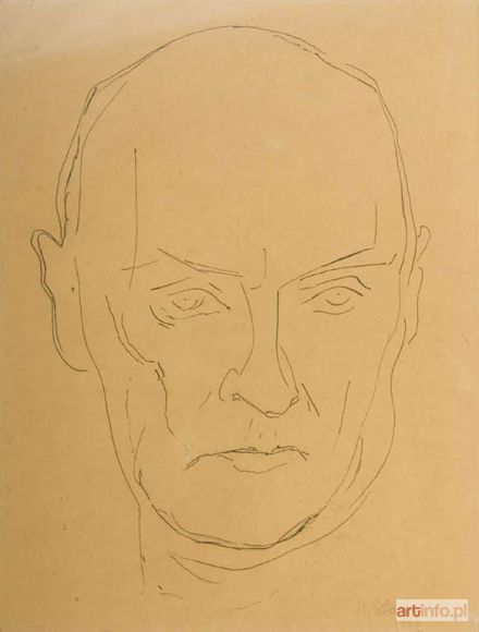 STAŻEWSKI Henryk | AUTOPORTRET, 1949