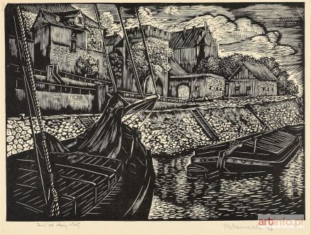 MARSCHALL Bogusław | Toruń od strony Wisły, 1947