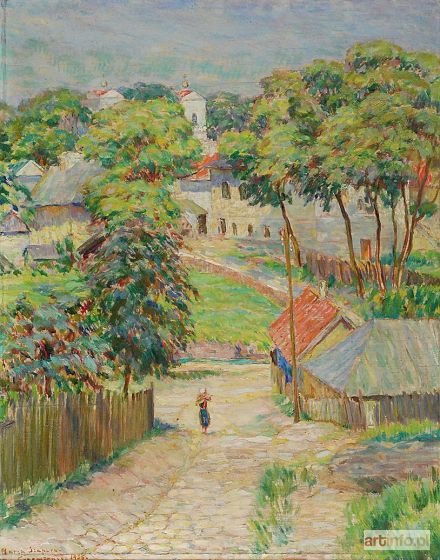 SZAPIRO Marek | Krzemieniec [Motyw z małego miasteczka], 1936