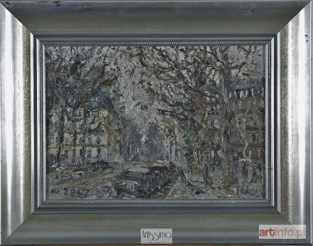 ZAKRZEWSKI Włodzimierz | Pejzaż z Paryża - Avenue de Villiers, 1966