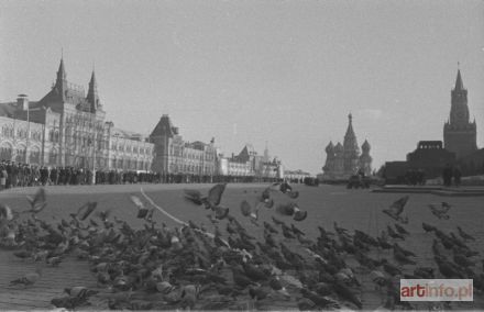 SŁAWNY Władysław | Plac Czerwony w Moskwie, 1957 r.