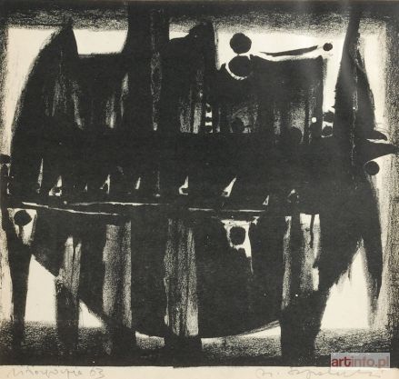 SZPAKOWSKI Marian | Bez tytułu, 1963