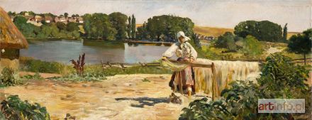 MALCZEWSKI Jacek | NAD RZEKĄ, 1891