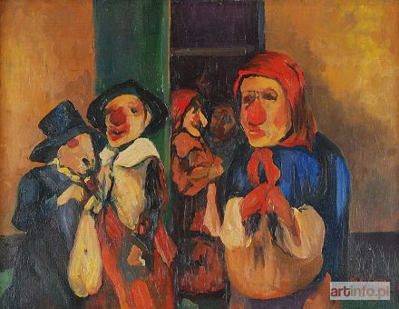 KOBZDEJ Aleksander | Scena rodzajowa, 1955